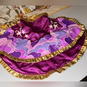 2015 Build a Bear My Little Pony Princess Luna Cape Purple Stars Clouds Gold